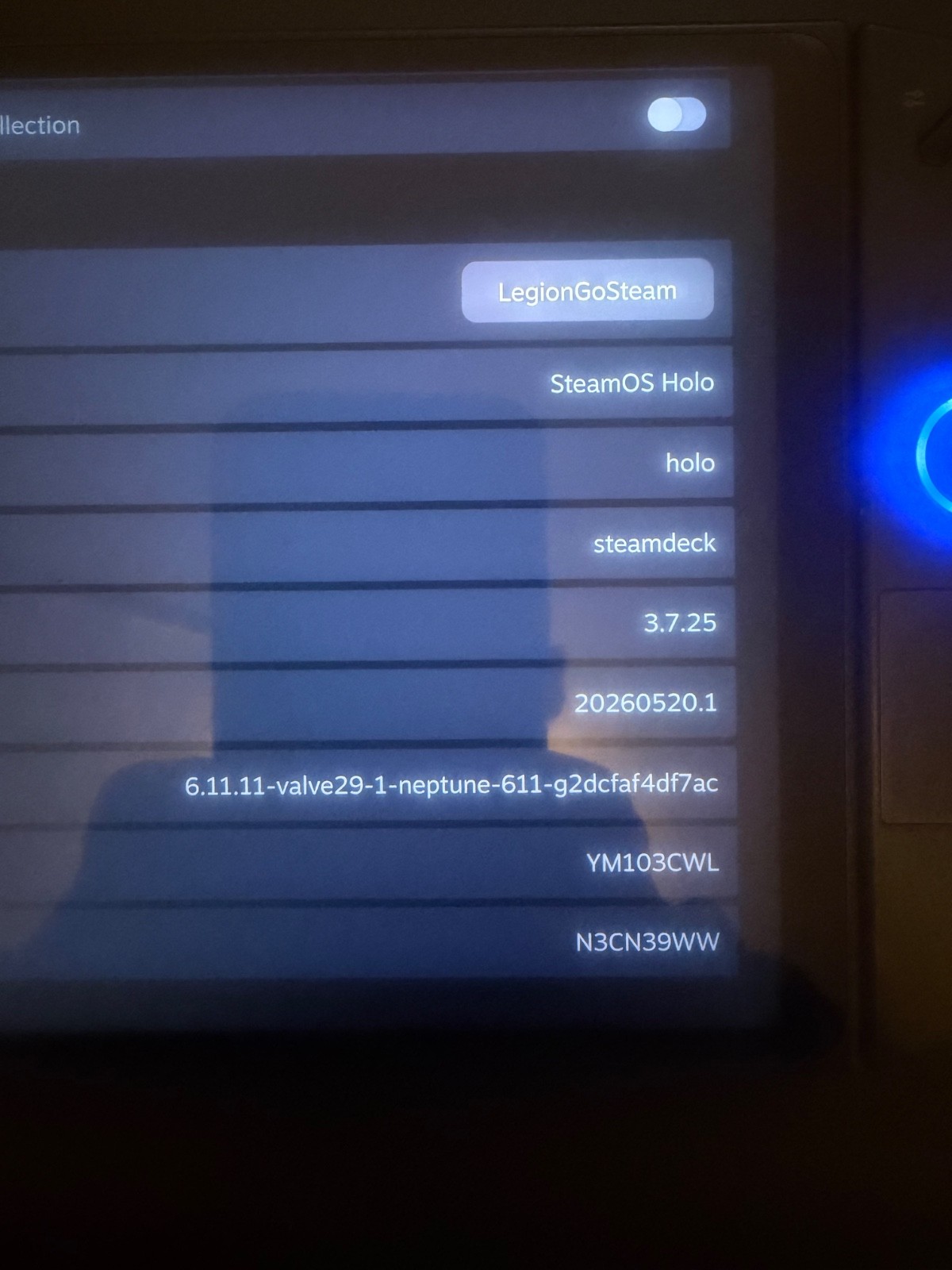 Lenovo Legion Go 8APU1 Ryzen Z1 Extreme 16GB RAM 1TB with STEAM OS Installed