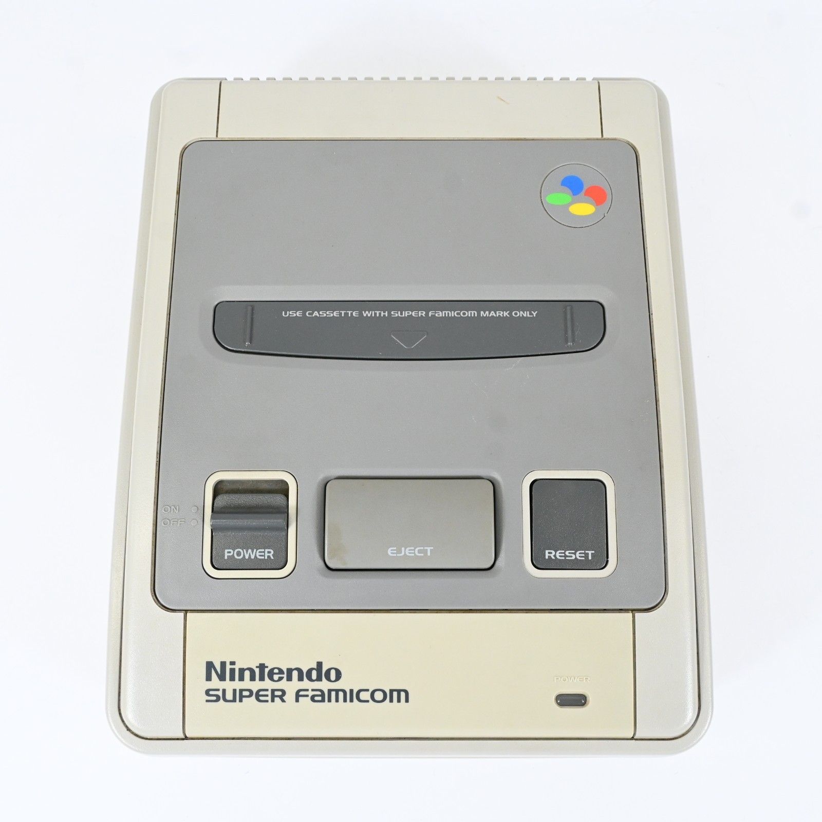 Nintendo Super Famicom HVC-002 Console Boxed Controller Tested Working Japan