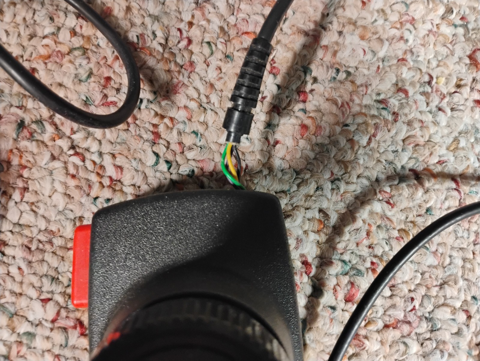 Atari 2600 Jr Junior Rainbow Console w/ Combat,Cables,Controllers – Tested Works