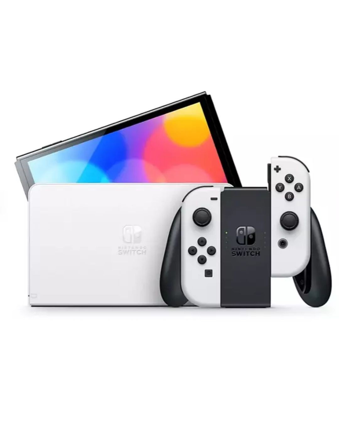 Nintendo Switch OLED Mario Kart Deluxe Bundle + Switch Online – NEW Mint