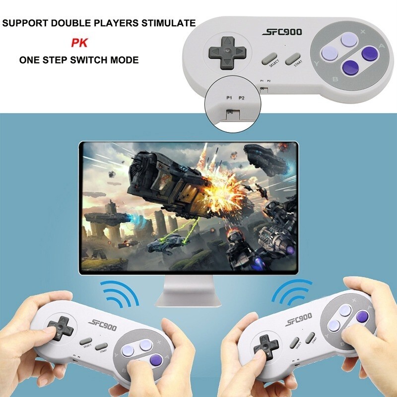 Game Console Retro Sf900 Video Wireless Games Stick Hd 2.4 5000