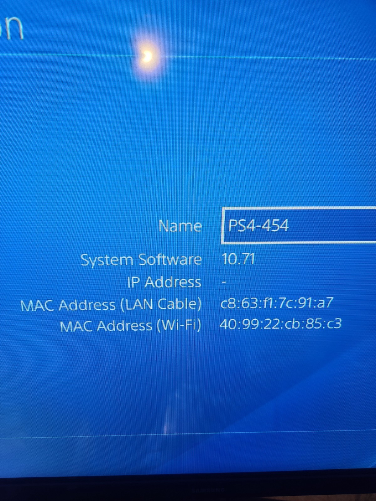 Sony PlayStation 4 Slim CUH-2115A 500GB Console Only Tested Working Low Firmware