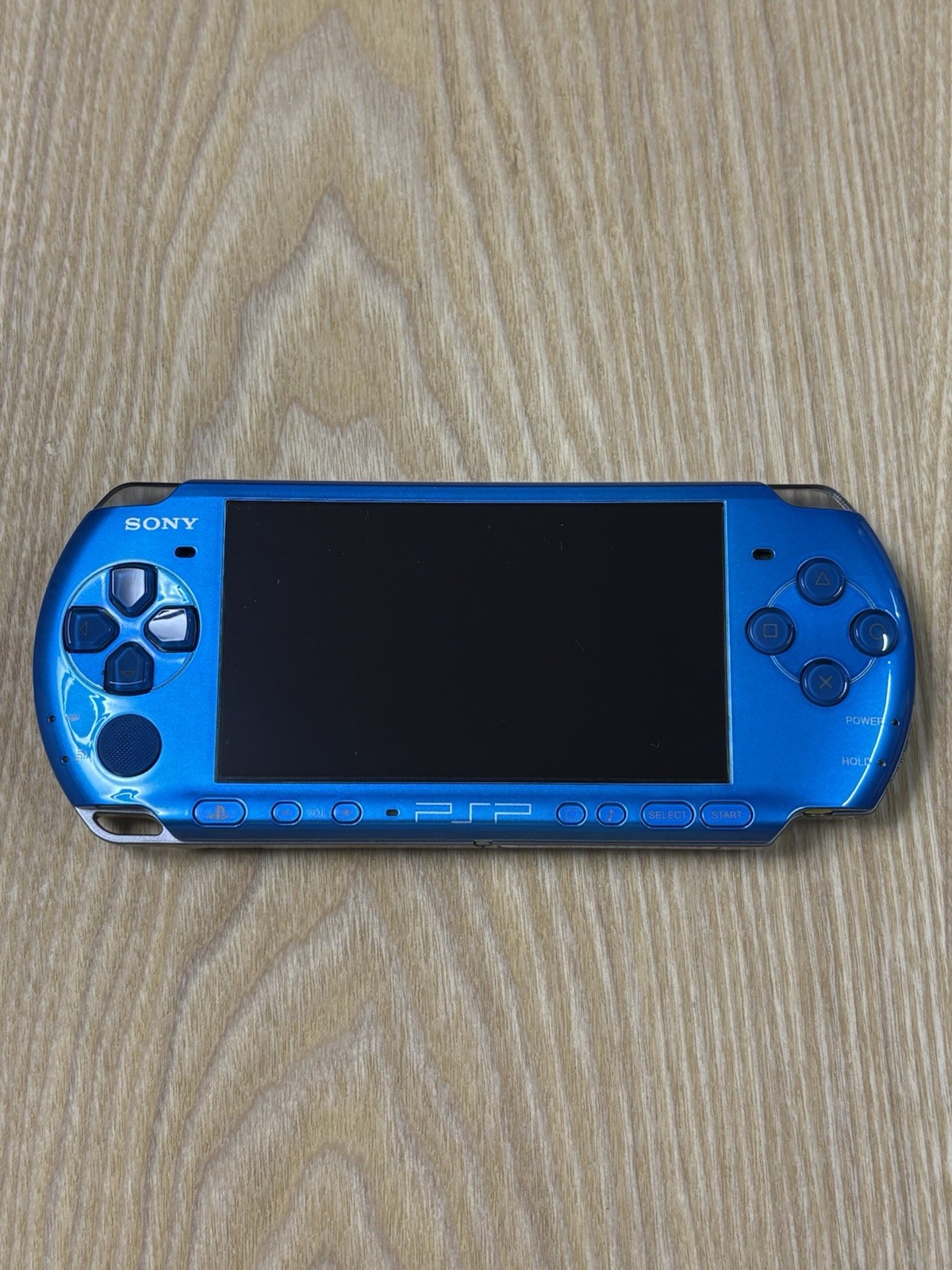 Sony PSP 3000 Vibrant Blue Console Only Tested Working Japanese Ver