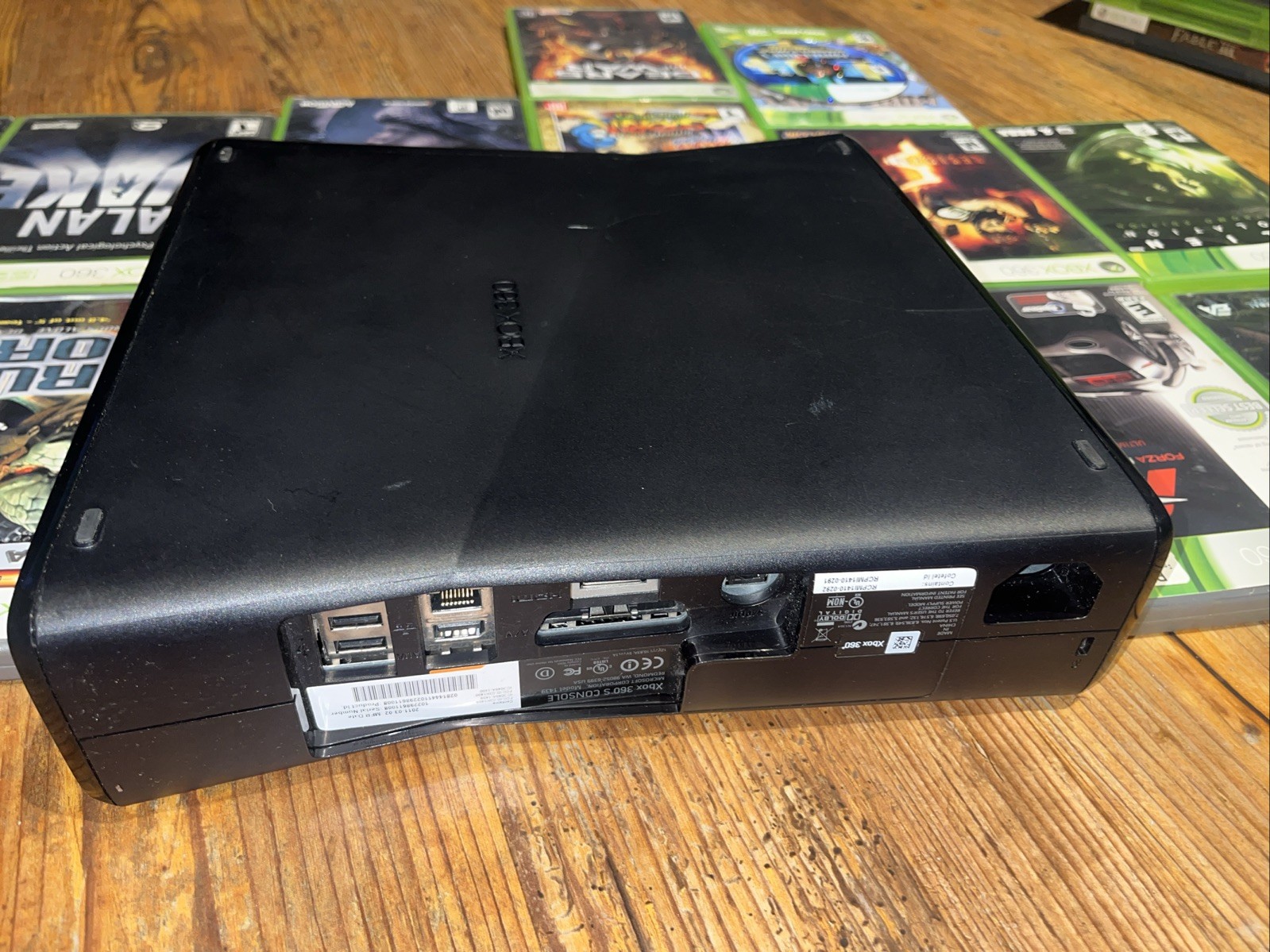Microsoft Xbox 360 S Slim & Games – Replacement Console w/ Games Lot Bundle