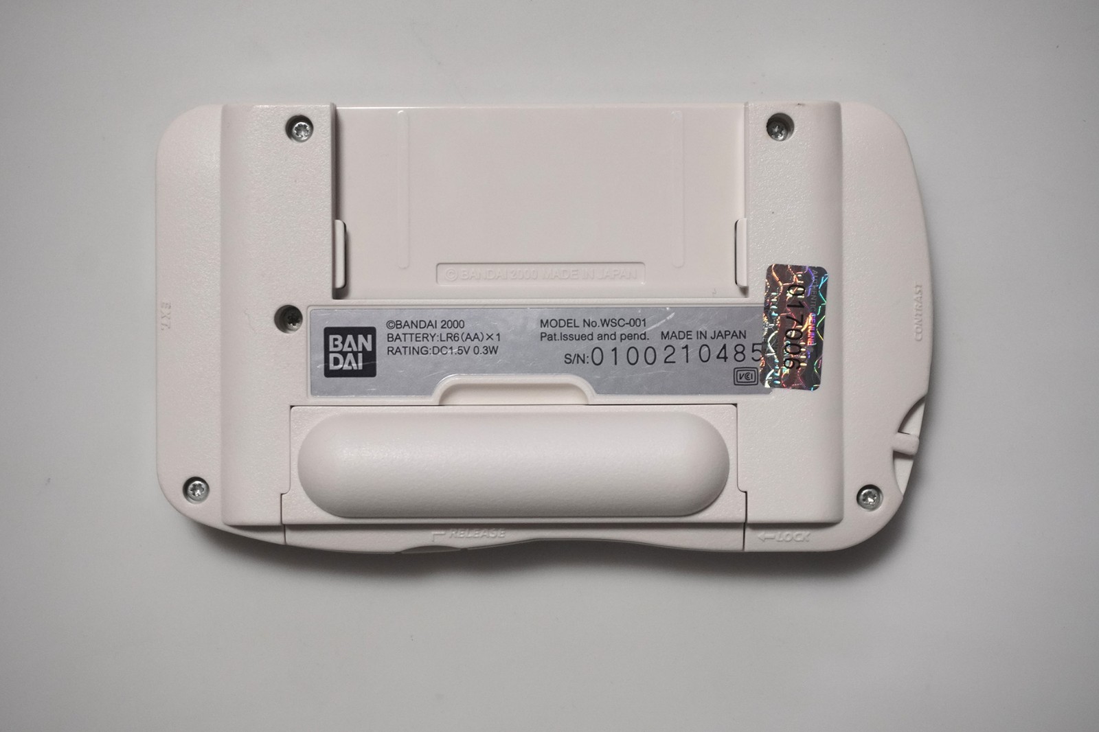 WonderSwan Color console Final Fantasy 1 Edition Excellent system US Seller