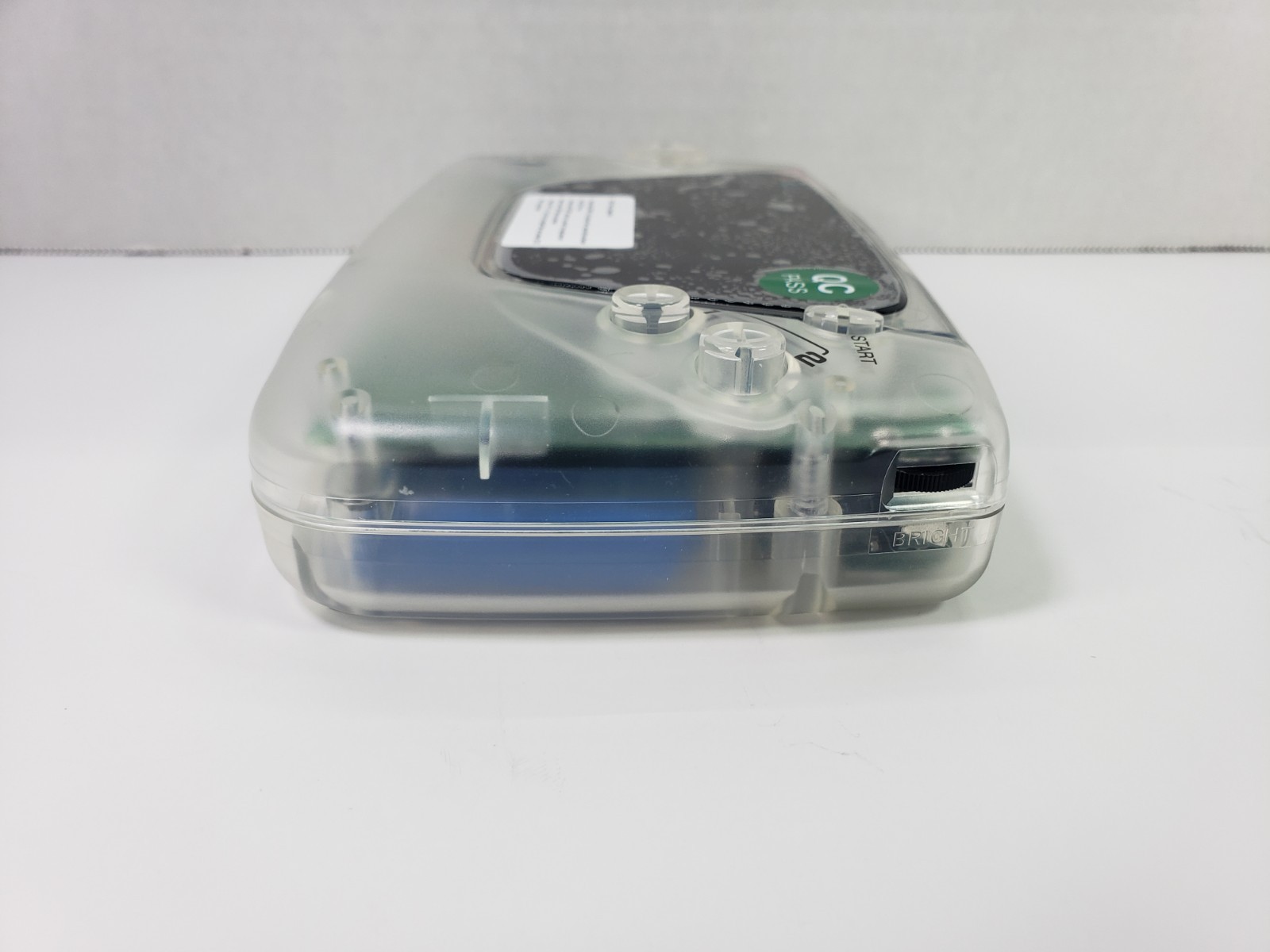 Custom Clear Gamegear, Ips Screen, Rechargeable Usb-c, Re-capped, Soundboard