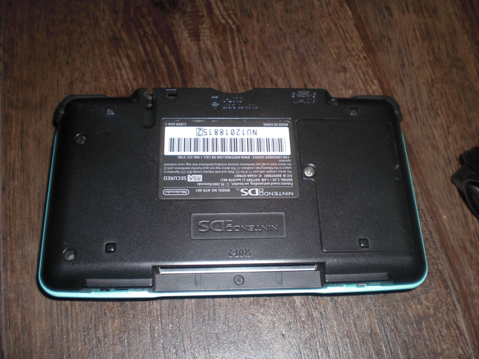 Nintendo DS Original Console System NTR-001 Fat + Charger DS GBA Games HINGE BRK