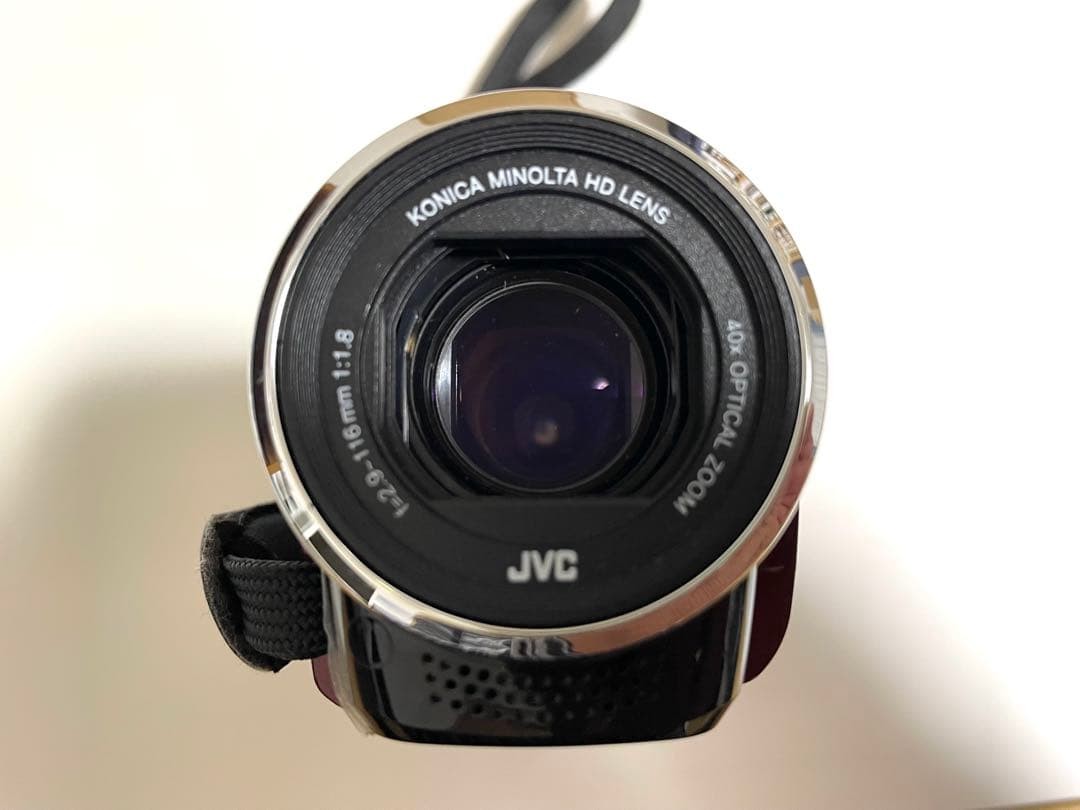 PSP Jvc Kenwood Everio Gz-E290-R With 2 Batteries Japan