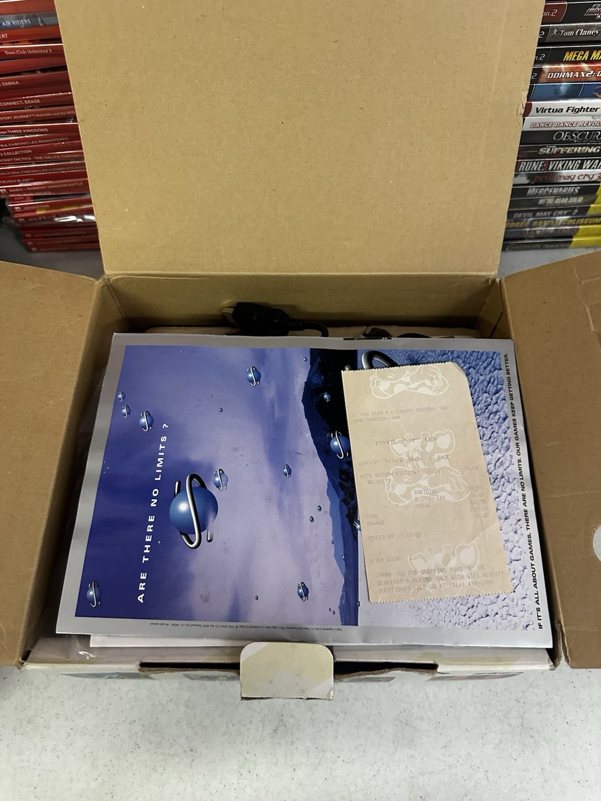 New Unused SEGA Saturn Console Variant Grail 🔥 Nights Into Dreams!