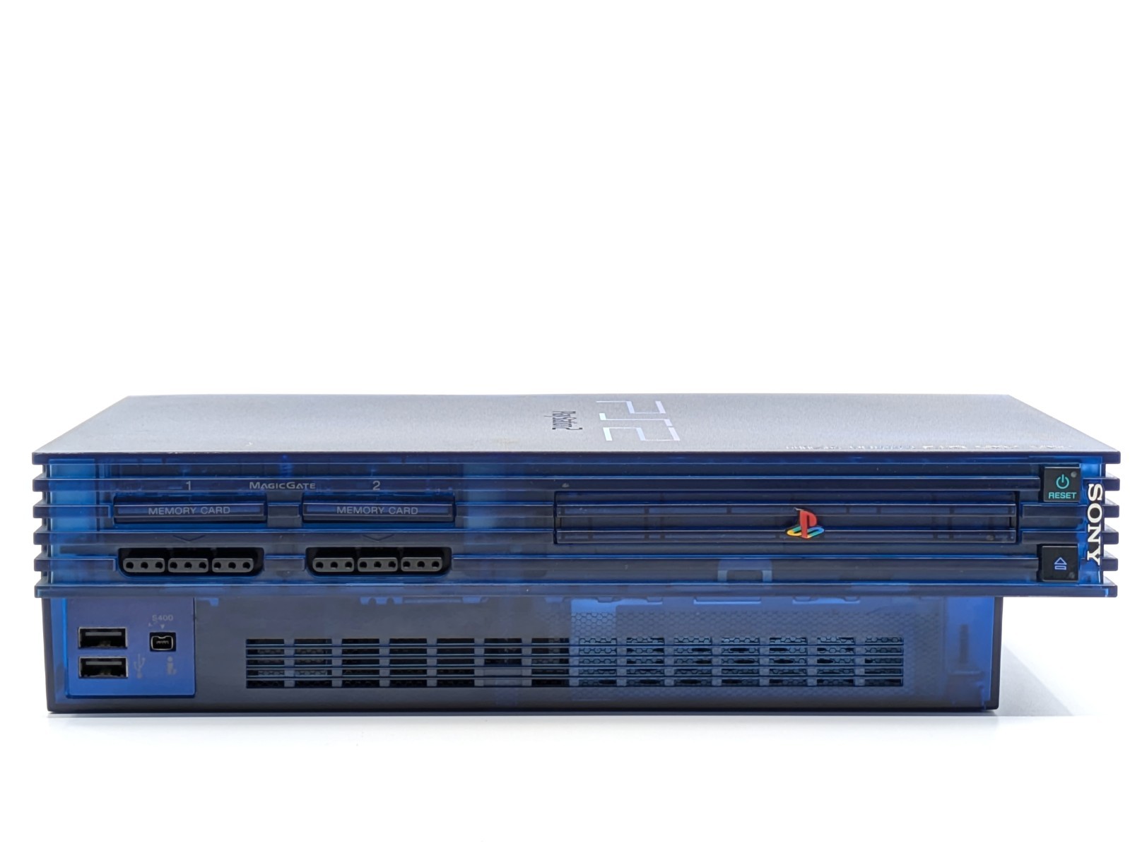 Sony PS2 PlayStation 2 SCPH-37000 Ocean Blue NTSC-J Japan Tested w/ Controller