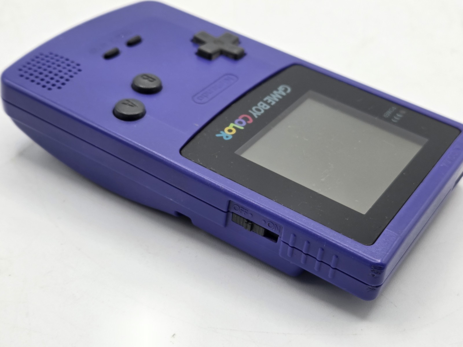 Parts Repair Nintendo Game Boy Color Grape Handheld System and Ultimate BMX Game