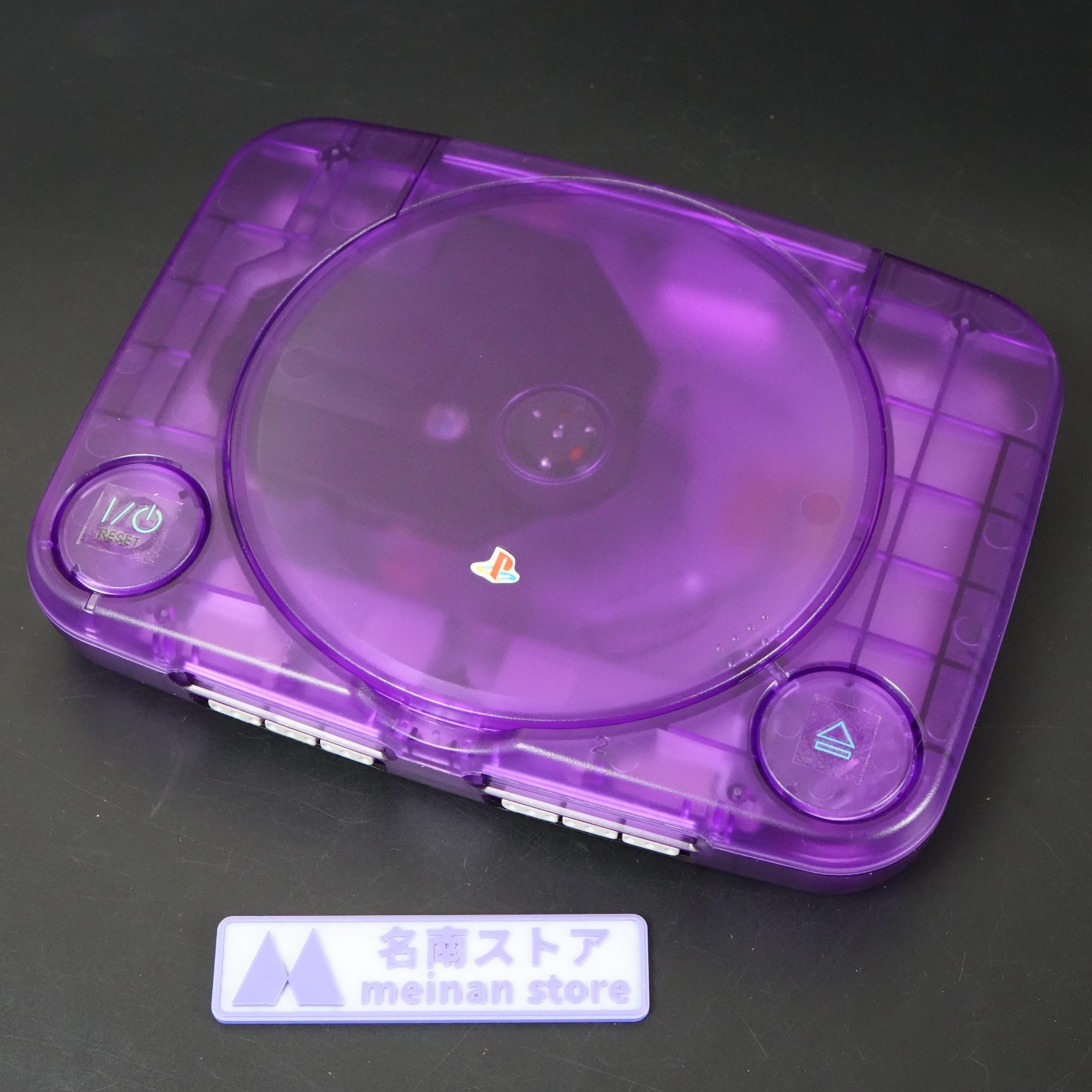 SONY PSOne PS One Console SCPH-100 Replacement Purple Shell Tested NTSC-J JAPAN