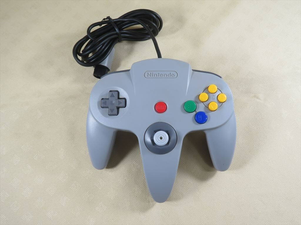 64 N64 Nintendo Japan console controller pad code game tested Black JP japanese