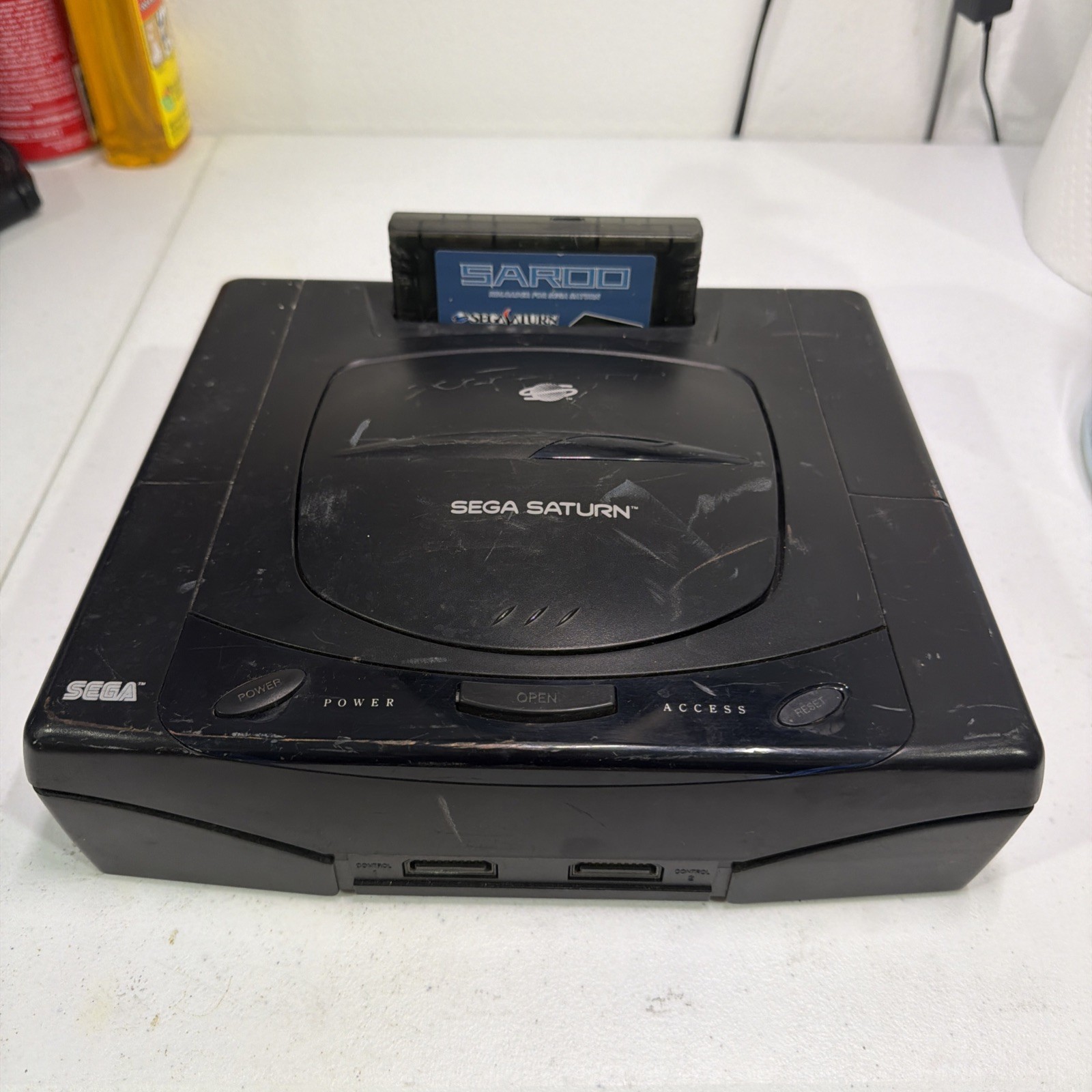 Sega Saturn Console And HDLOADER Untested **For Parts or Repair**