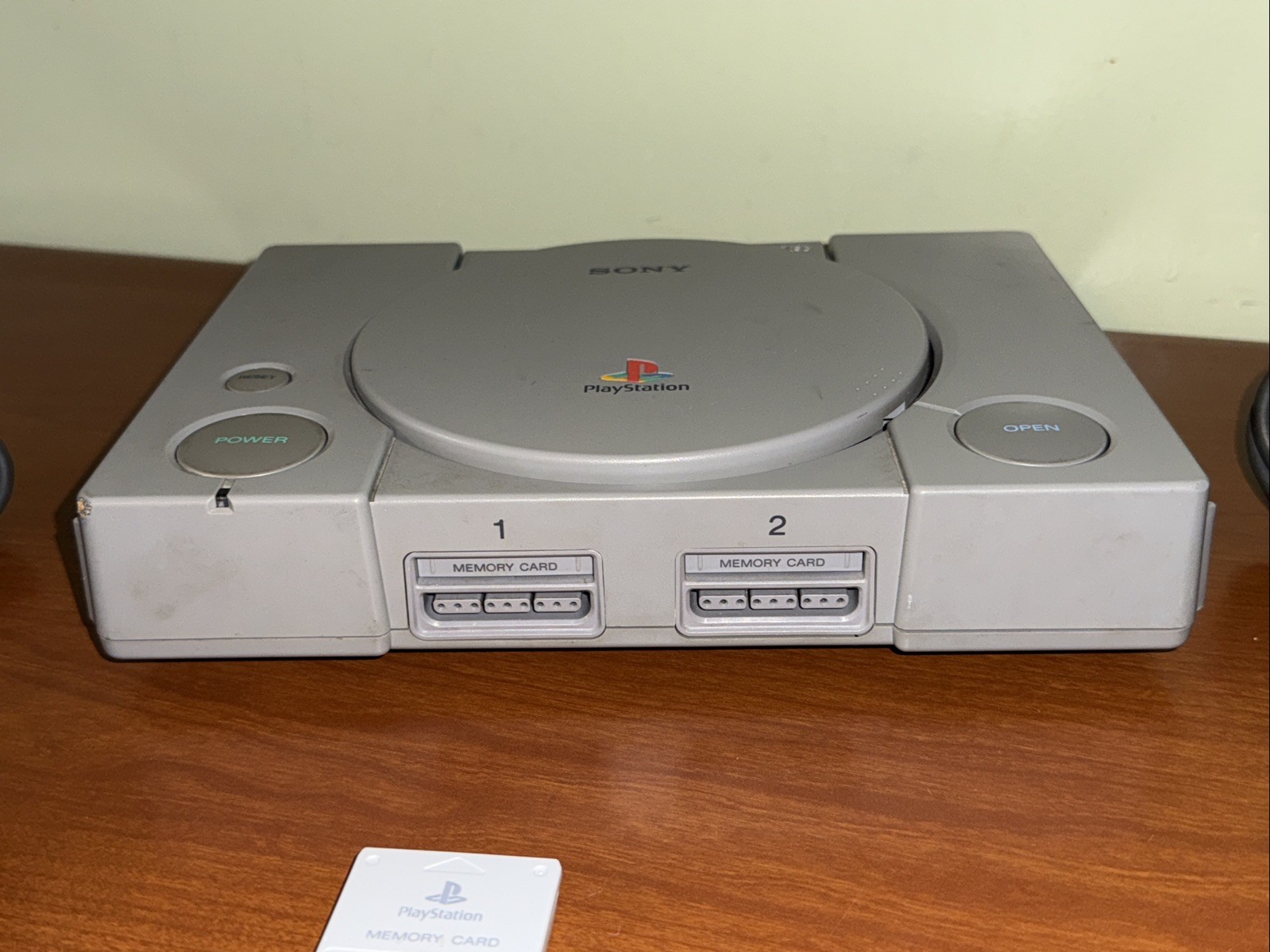 Sony PlayStation 1 PS1 Console Complete with Two Controllers Tested Working