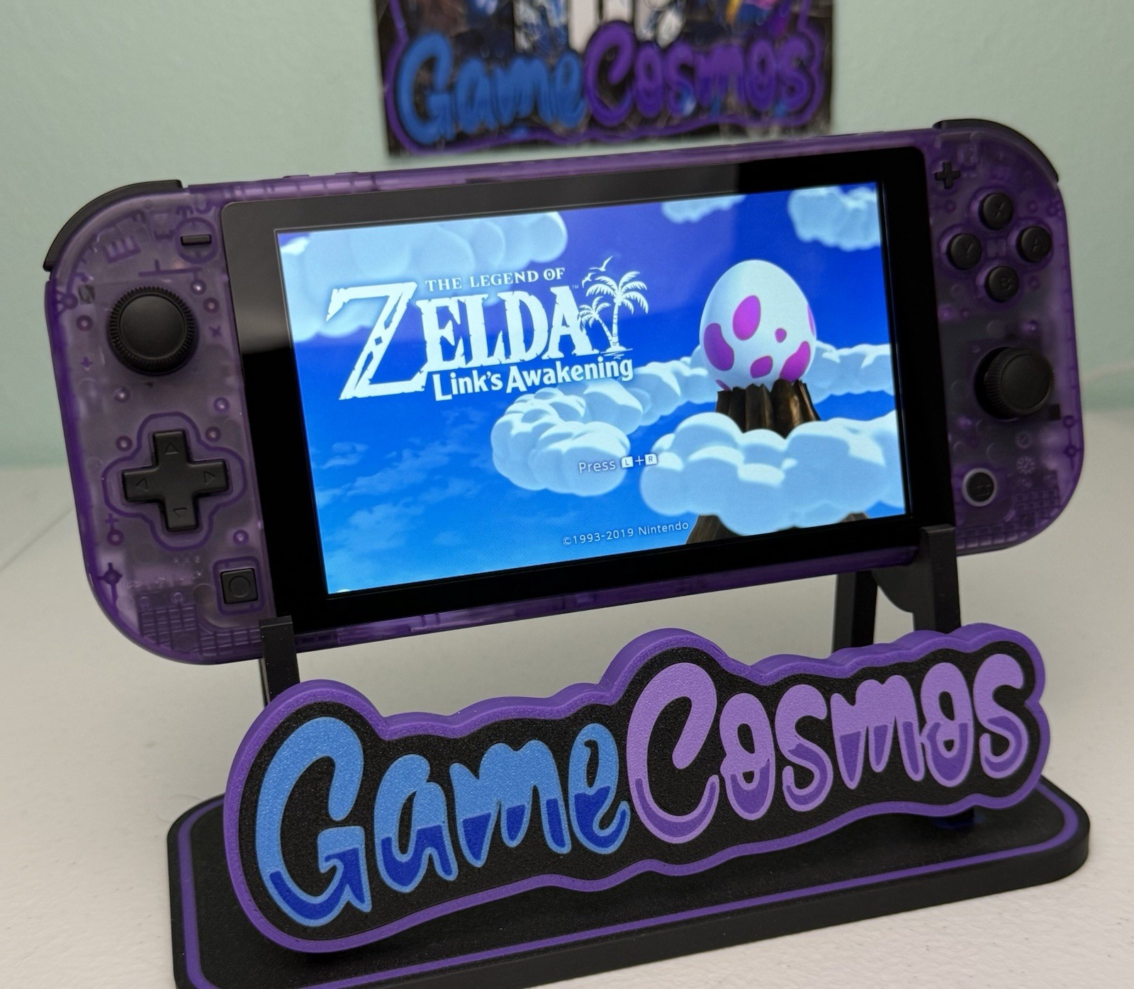 Atomic Purple – Black Accent – Hall Effect NoDRIFT analogue – Custom Switch Lite
