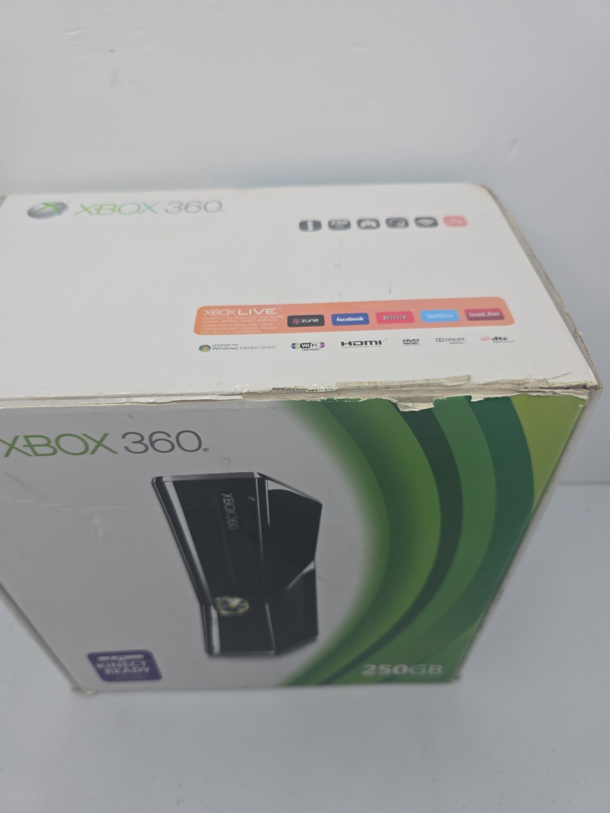 Xbox 360 Console Slim 250GB Boxed Tested Read Description