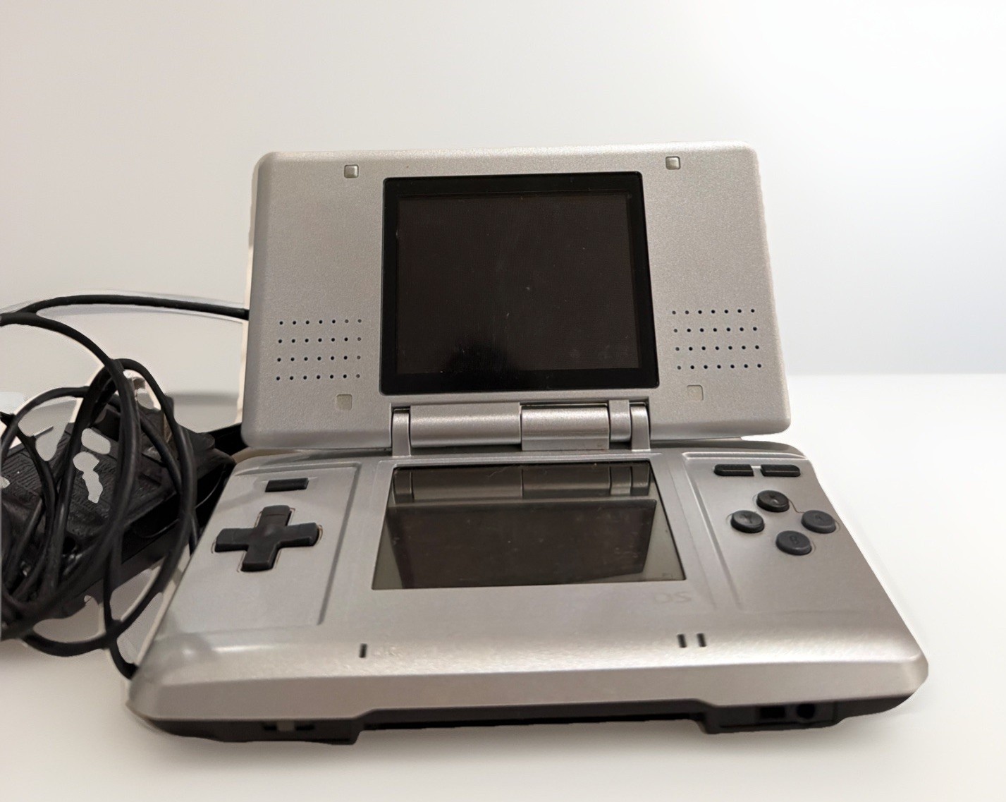 Nintendo DS Original Console NTR-001 with Charger Titanium Silver – Works Line