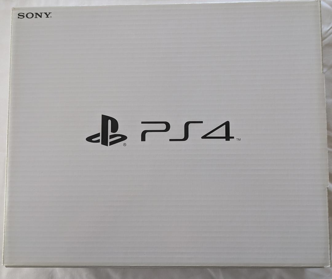 PS4 500GB Console, used in box, includes controller and cords, game NOT included
