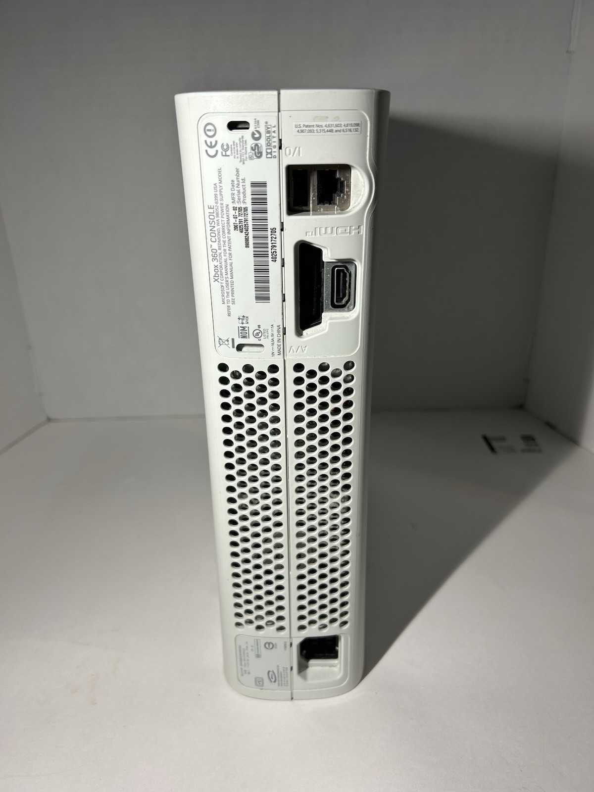 Xbox 360 White Console Seller Reconditioned New Drive Belt Tested Working