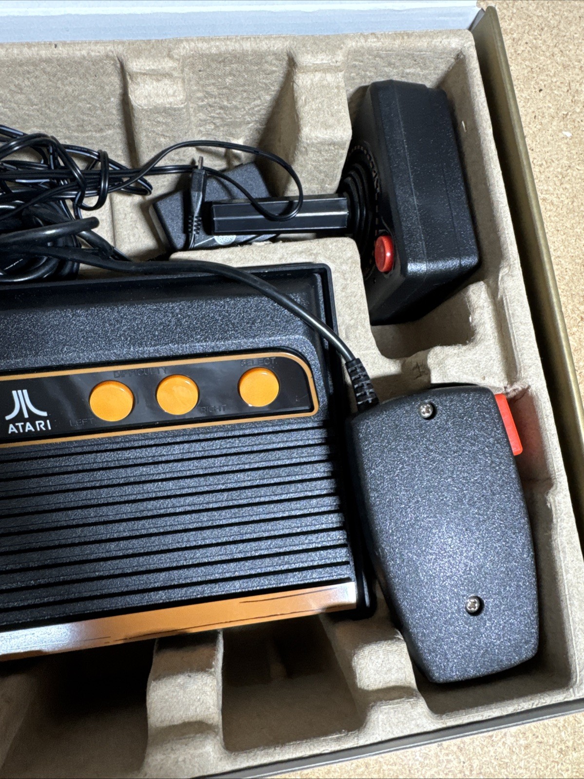 Atari Flashback 9 Gold HD Console 120 Built-in Games & Controllers -Preowned