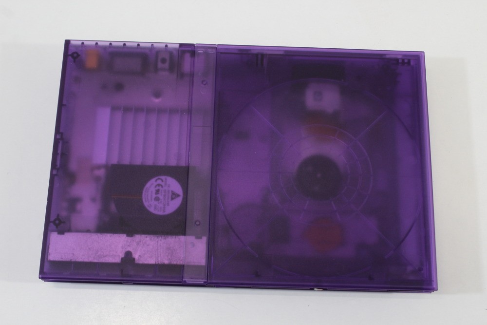 PlayStation 2 PS2 Slim Clear Purple Console Controller AC NTSC-J Japan NEW LASER
