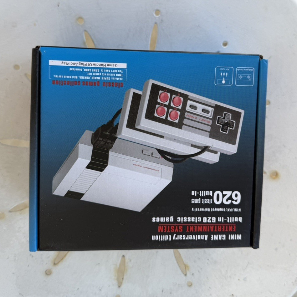 Mini Game Anniversary Edition Console 620 Built-In Games Plug & Play