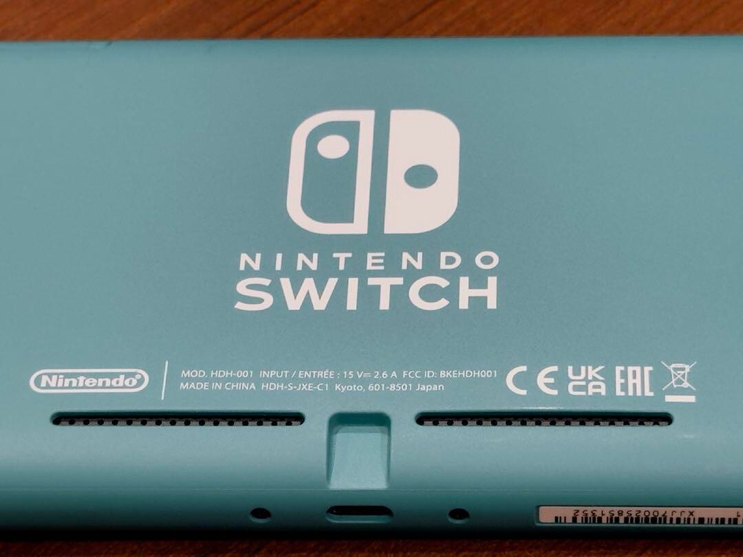 Nintendo Switch Lite Turquoise Blue Console Working Tested from Japan