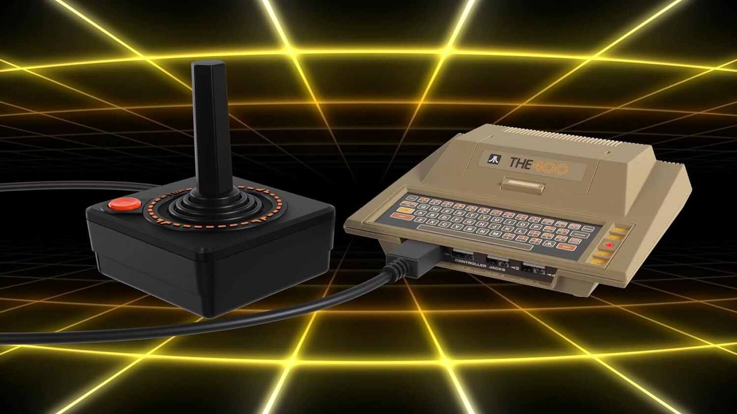 The 400 Mini 2024 Atari Retro 400 Mini Computer Console With 25 Built-in Games