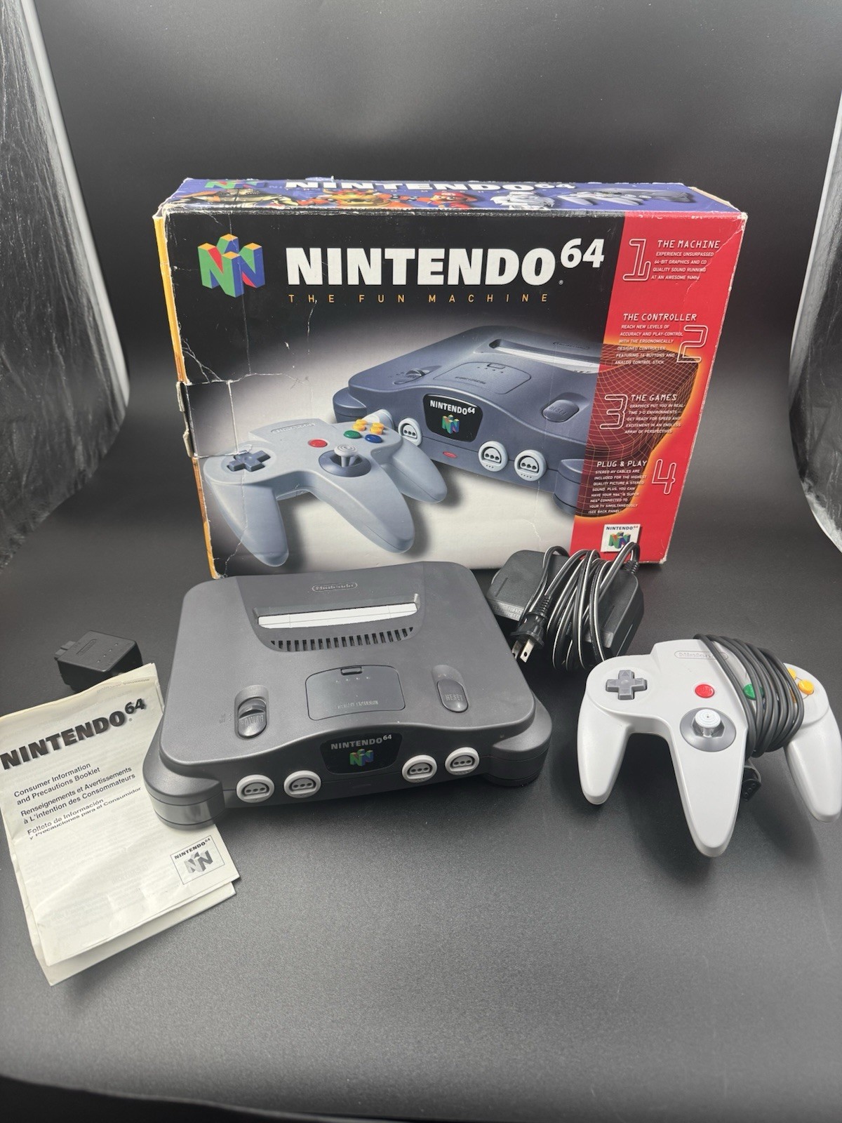 Launch Nintendo 64 Console CIB!