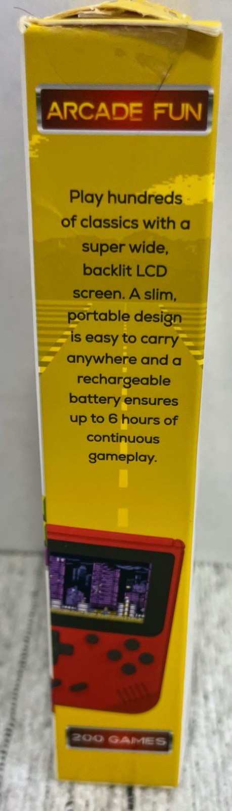 Merkury Innovations Arcade Fun Portable Gaming Console 200 Games