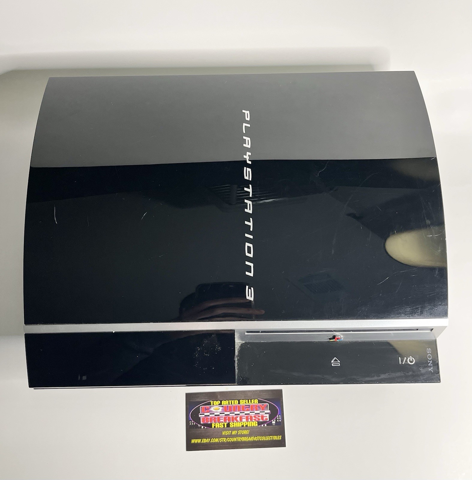Sony Playstation 3 PS3 CECHK01 80GB Fat Console w/ Controller HDMI Tested Nice!