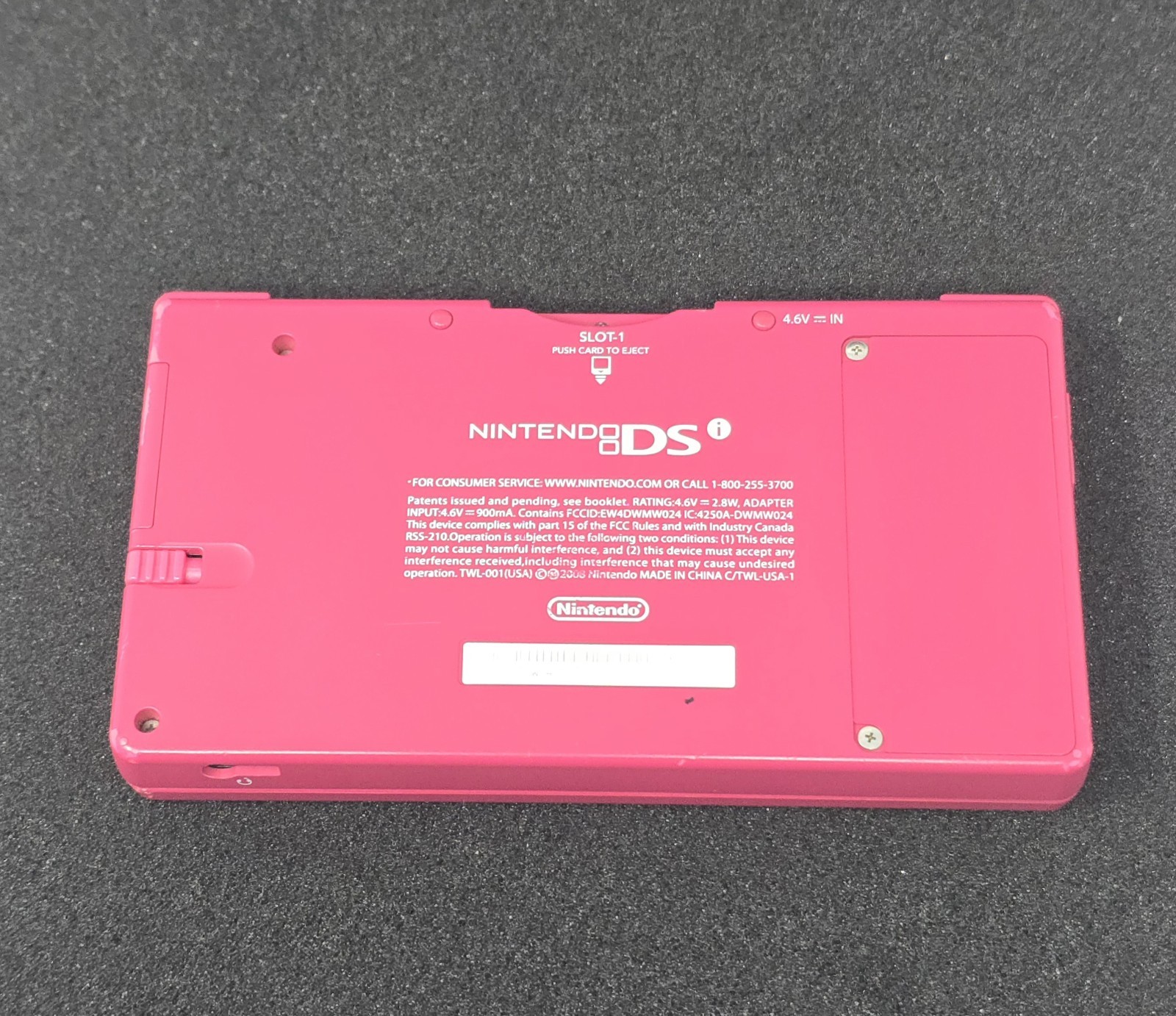 Nintendo DSi Pink Hot Pink Handheld System TESTED