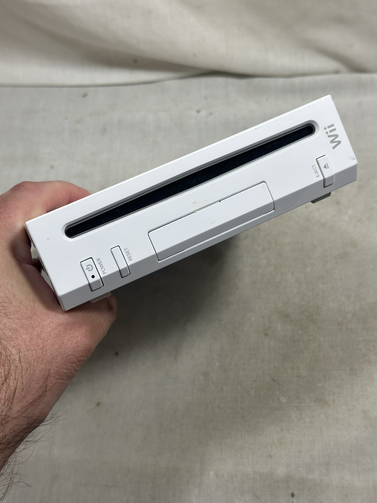 Nintendo Wii Replacement Console Only White Gamecube Compatible RVL-001 – Tested