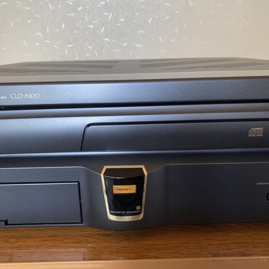 PIONEER CLD-A100 Laser Active Player Mega Drive Excellent AC100V Color Black