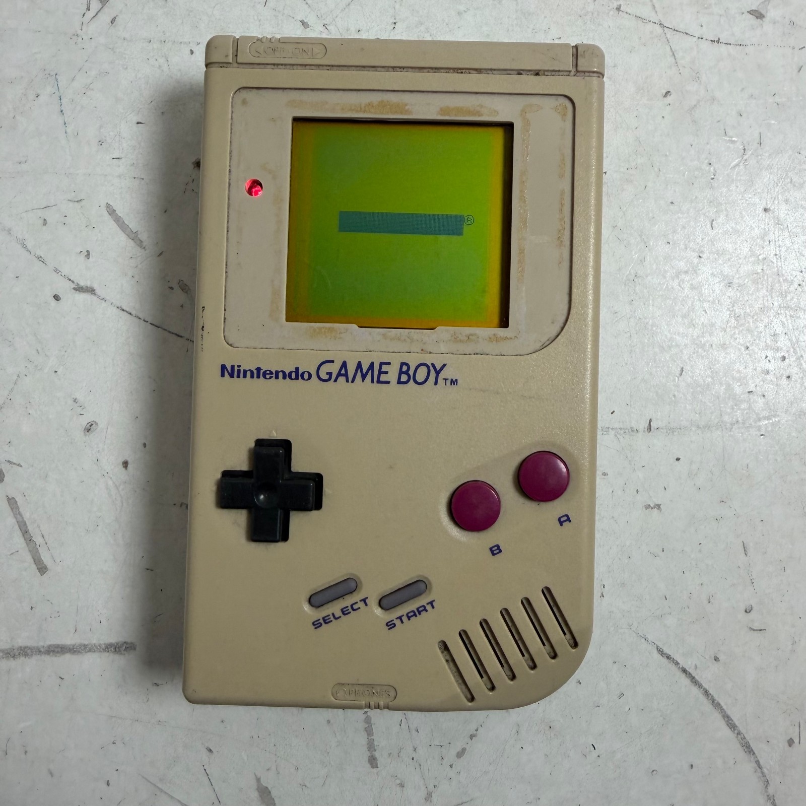 Nintendo GameBoy DMG-01 Gray Wireless Lightweight Handheld Gaming Console