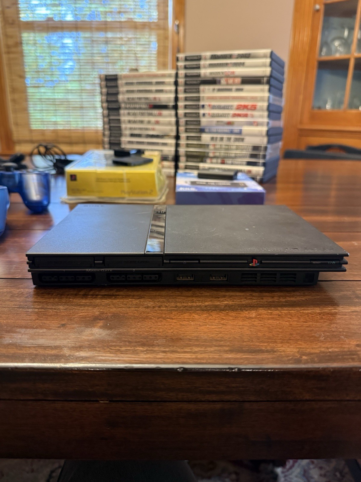 Sony Slim PS2 Console SCPH-79001 + Controllers w/ 30 Games + More Super Bundle!