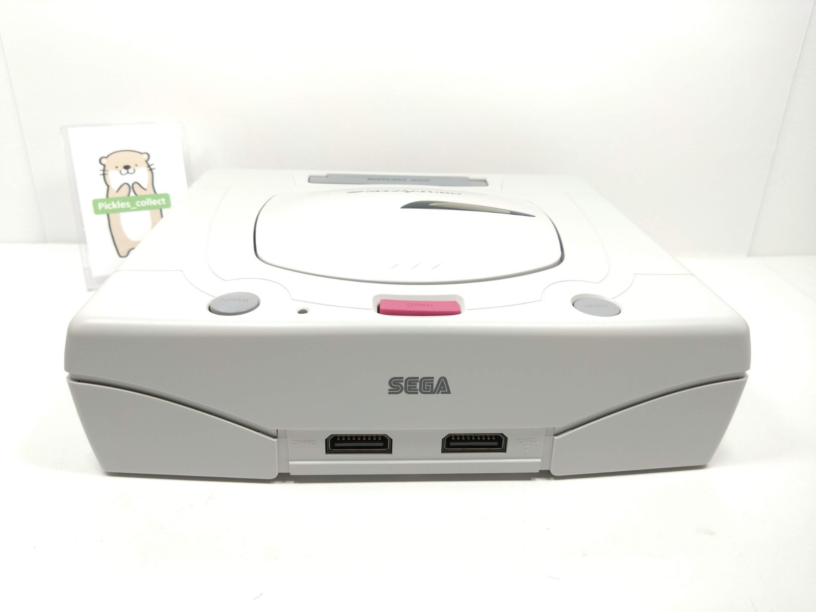 Sega Saturn White Console HST-3220 set Language Japanese Tested SEGA 0603H
