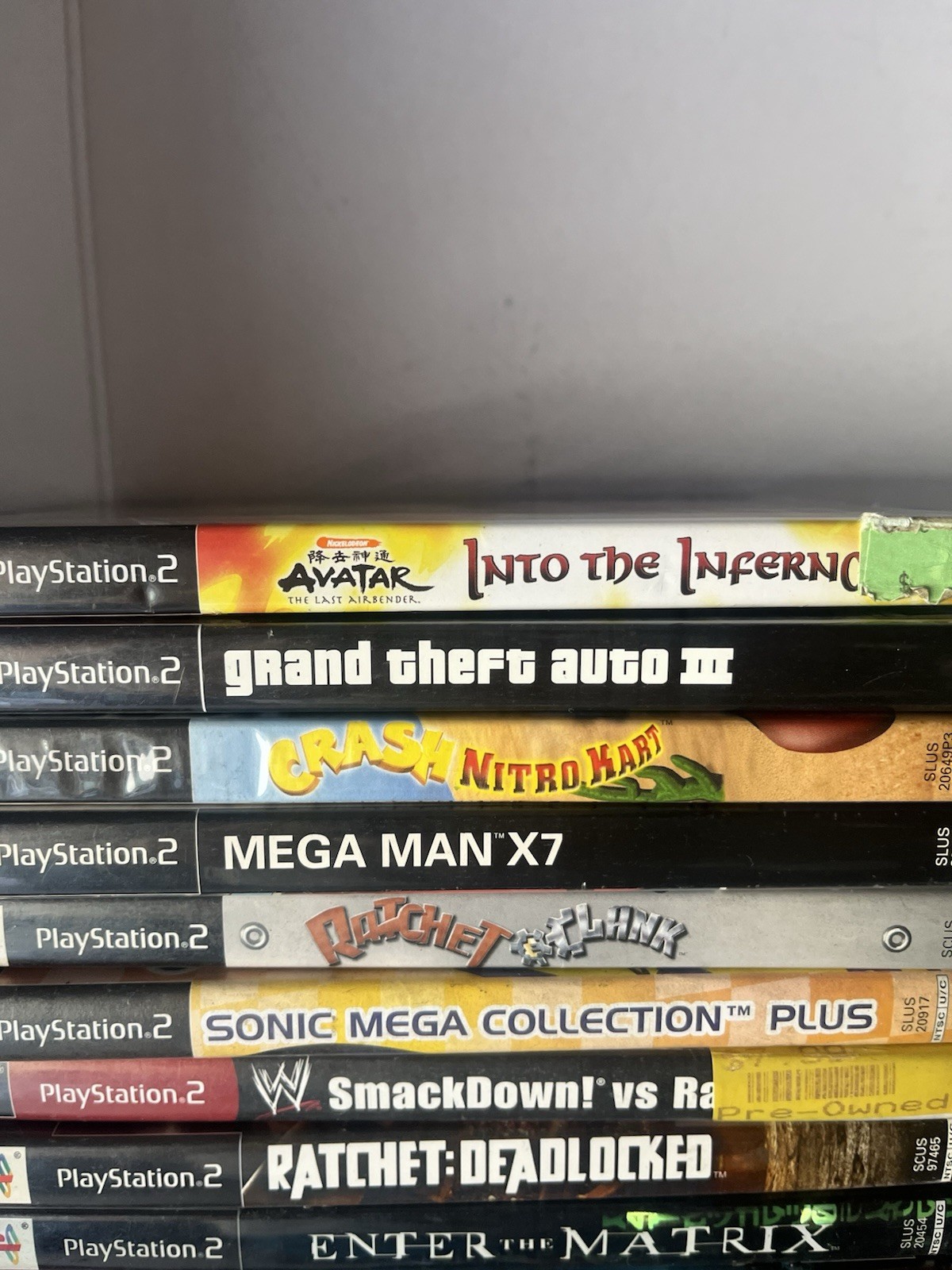 Sony PlayStation 2 Fat Console PS2 Bundle with Over 20 Games/ No Controllers