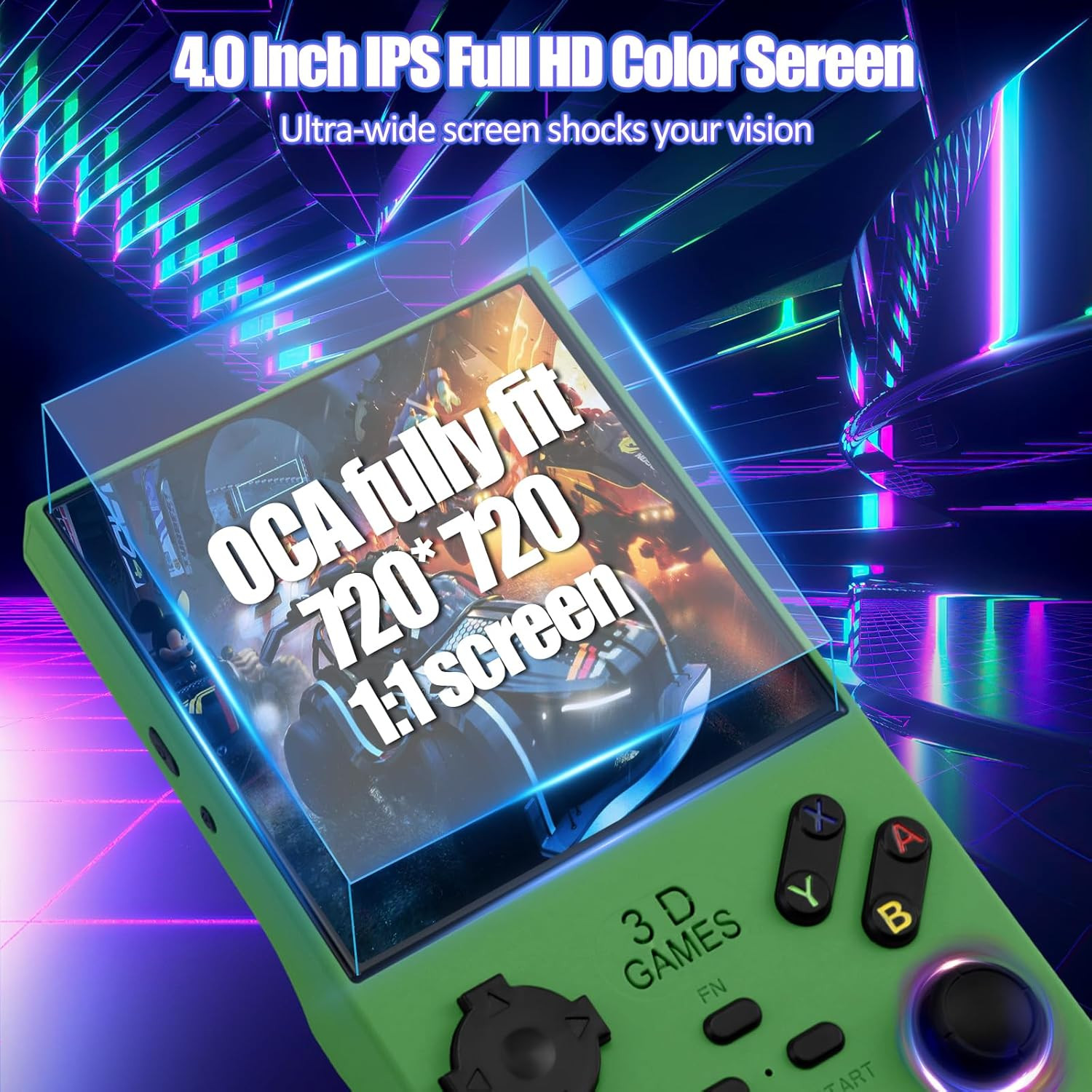 2026Newly Upgraded V40 MAX Retro Handheld Game Console with 256G Built-In 20000+