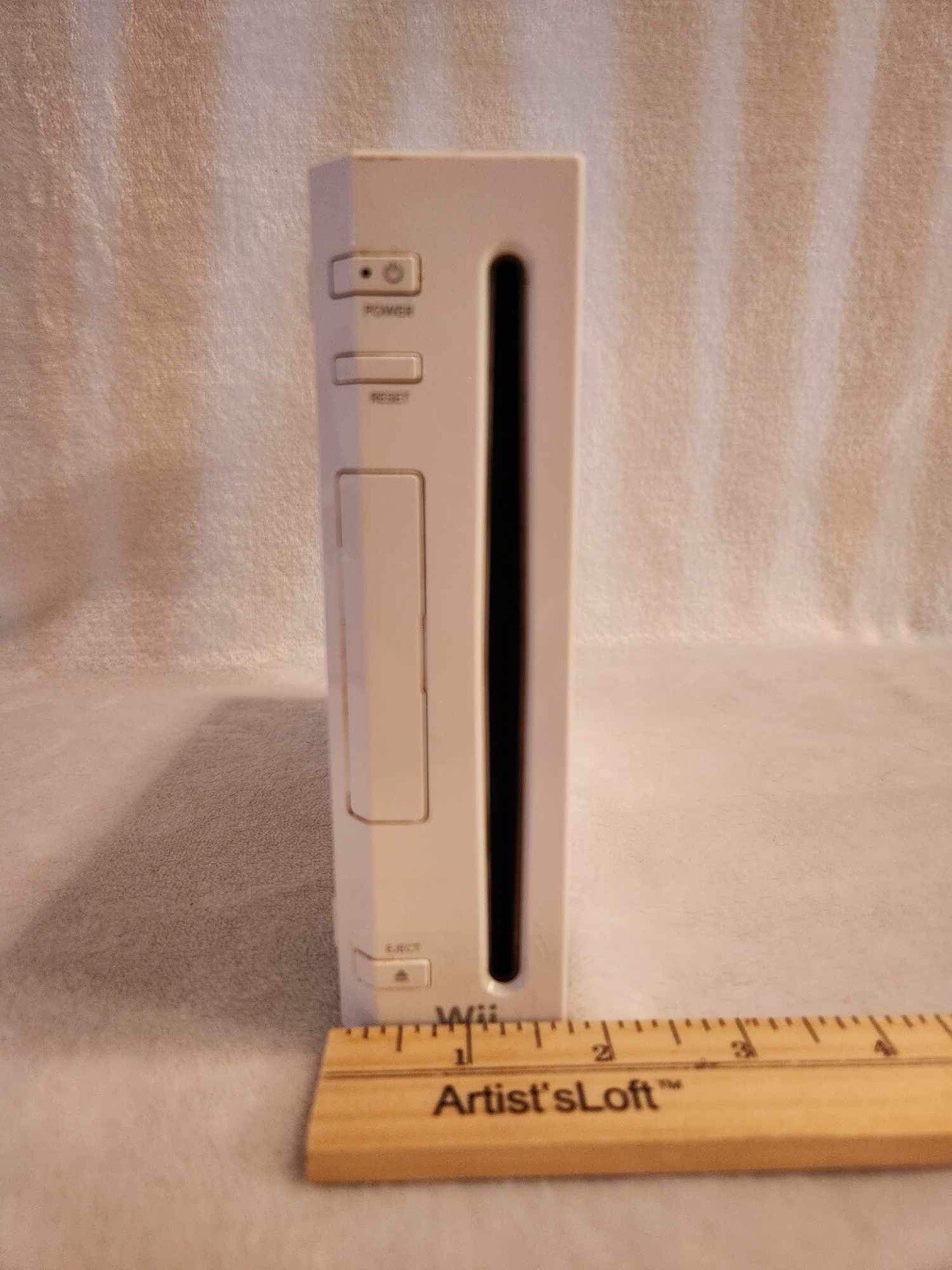 Nintendo Wii Console RVL 001 White Tested & Working Includes Power Supply Cord