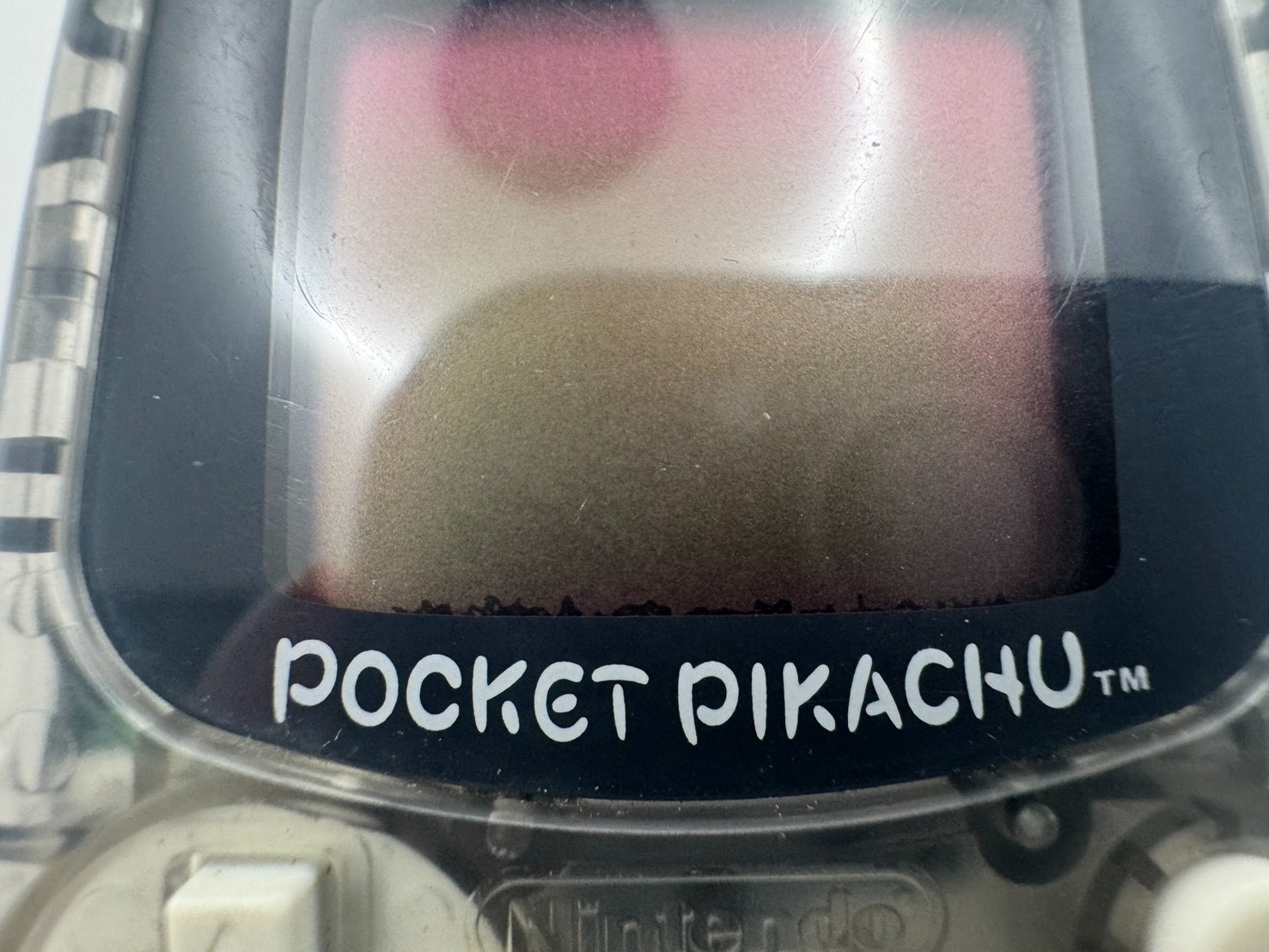 Pocket Pikachu Color &Clear Pedometer Pokemon Japan Tested IR Untested
