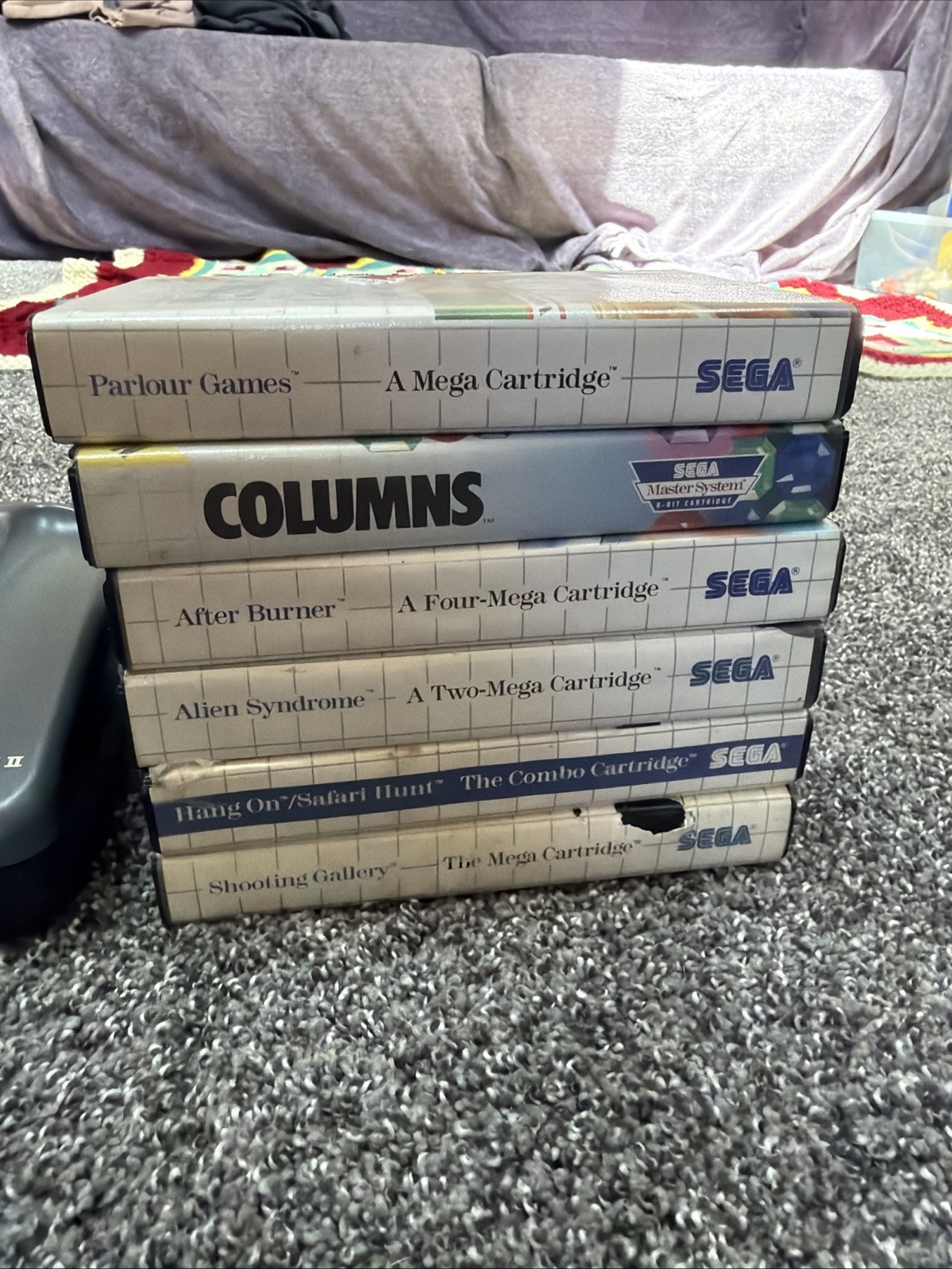Sega Master System II Console Bundle Controller Phaser 6 Games Works US VERSION