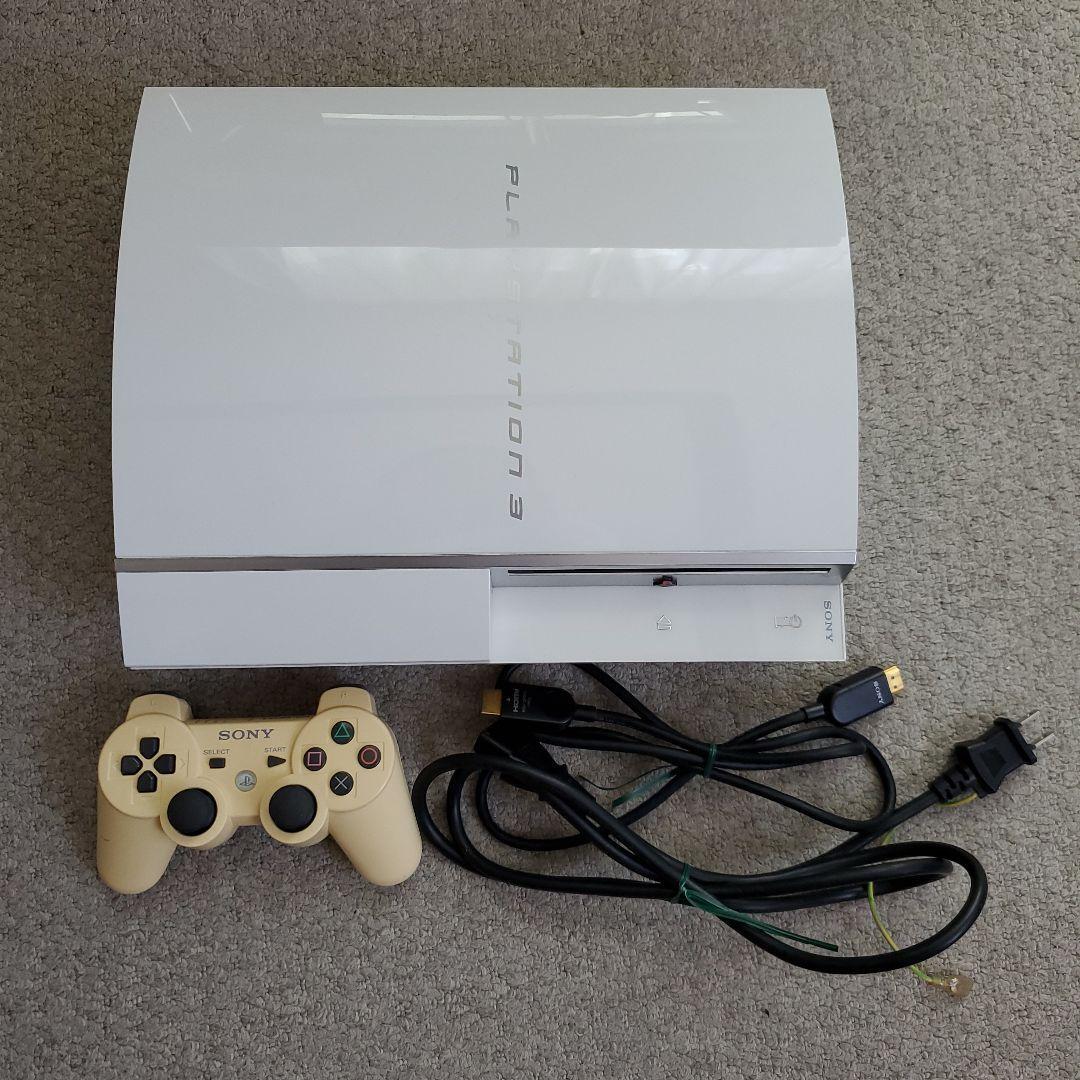 PLAYSTATION 3 (40GB) PS3 sony Ceramic white CECHH00 japan Console