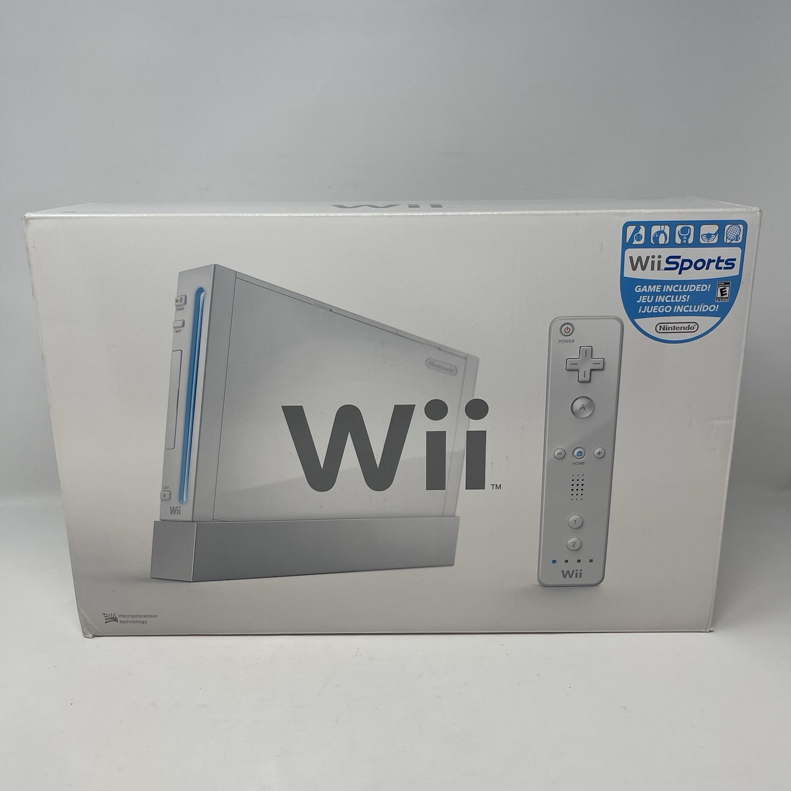 New! Unused, NOT Sealed! Nintendo Wii Console White + Wii Sports RVL-001 (USA)