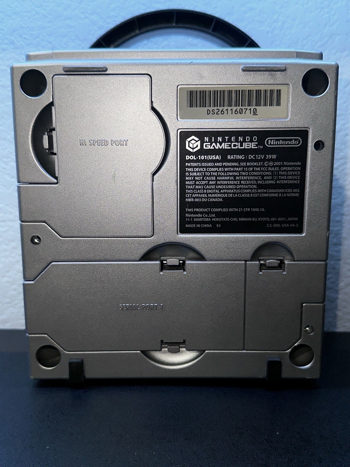 Nintendo GameCube Platinum Silver DOL-101 (USA) | Console Only | Tested Working