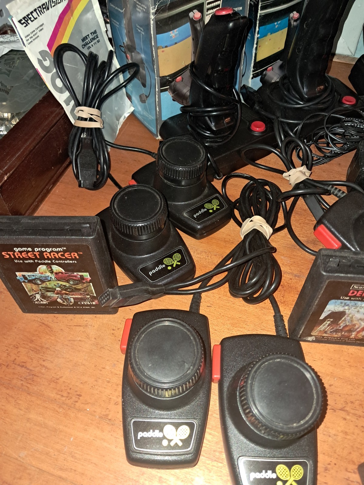 Atari Model CX 2600 39 Games And 14 Paddles