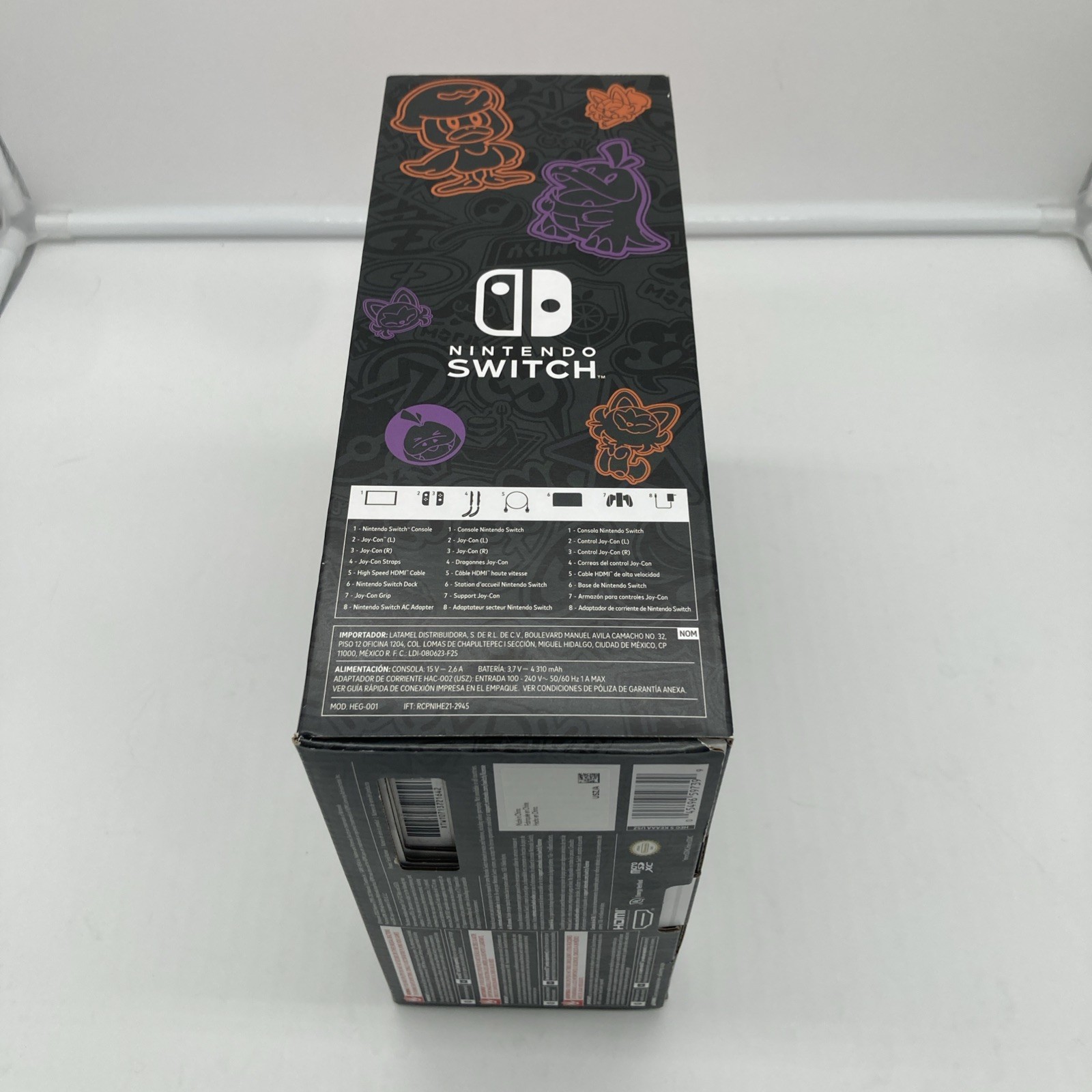Nintendo Switch OLED Pokemon Scarlet and Violet USA Edition Console Brand New