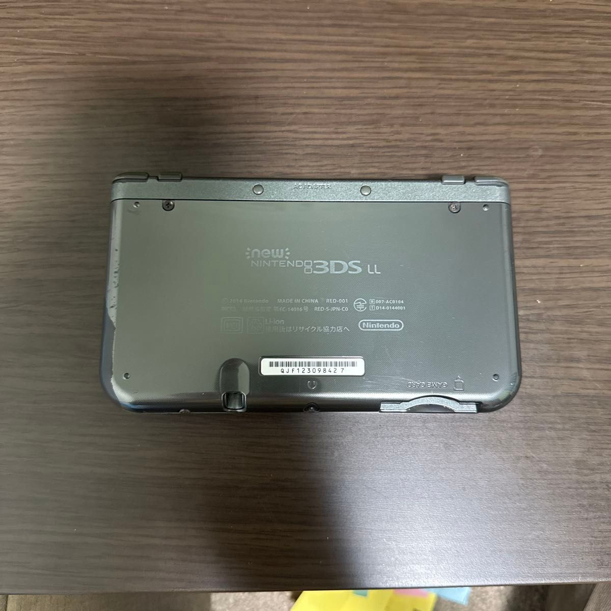 Nintendo New 3DS LL XL Metallic Black IPS Upper Screen Japan NTSC-J Only 0189