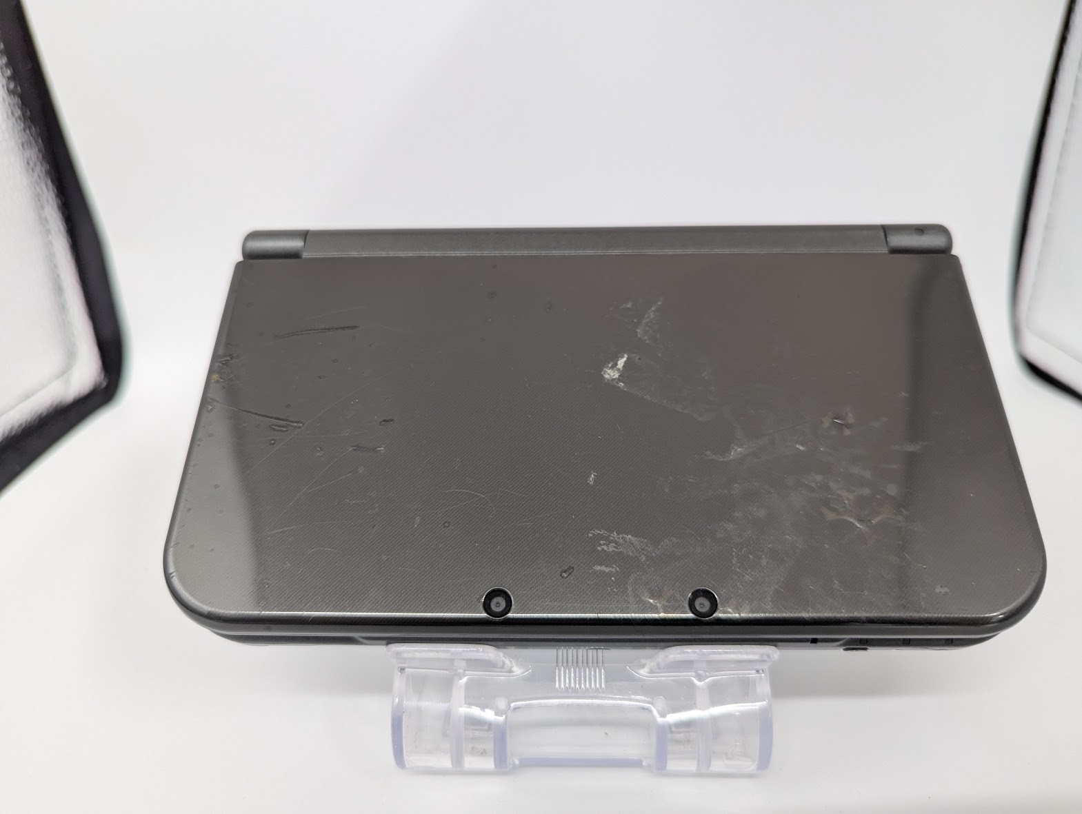 B7127 Nintendo New 3DS LL XL console Metallic Black Japan w/pen fx
